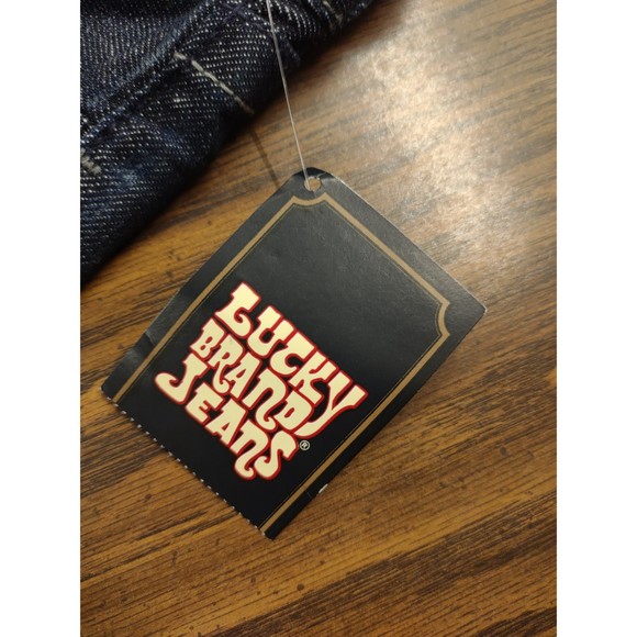 Lucky Brand Womens Jeans Lola Boot Midrise sz 28 Distressed - Picture 6 of 12